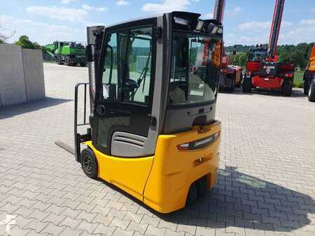 Elektro čtyřkolový VZV 2016  Jungheinrich EFG 215 / Triplex: 4.25m! / SS / 2.472h! / 2020 (5)