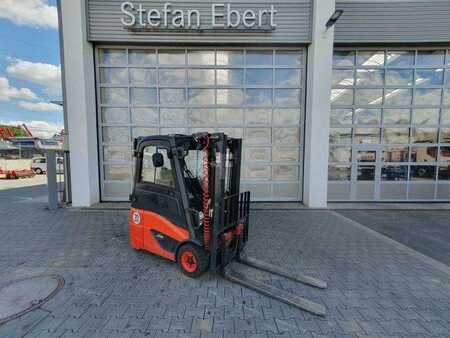 Elektro čtyřkolový VZV 2015  Linde E14 - 02 / Triplex: 4.00m! / SS / 855h! / 2021 (1)