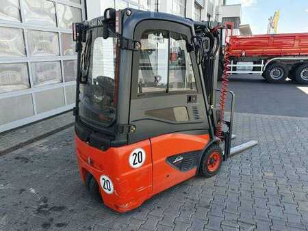 Elektro čtyřkolový VZV 2015  Linde E14 - 02 / Triplex: 4.00m! / SS / 855h! / 2021 (3)