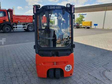 Elektro čtyřkolový VZV 2015  Linde E14 - 02 / Triplex: 4.00m! / SS / 855h! / 2021 (4)