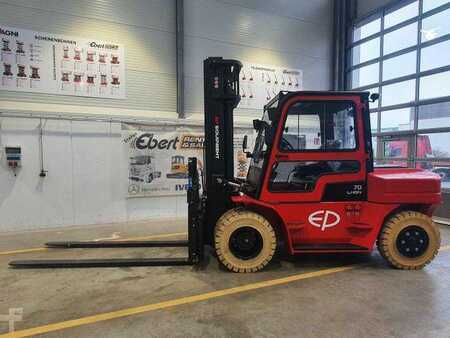 El truck - 4 hjulet 2023  EP Equipment Equipment EFL 702 / 7T / Triplex: 5,40m / ZVG (2)