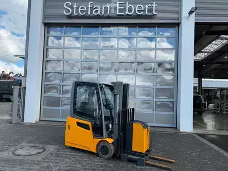 El Truck - 4-hjul 2017  Jungheinrich EFG 215 / Triplex: 4.25m! / SS / nur 3.092h! (1)