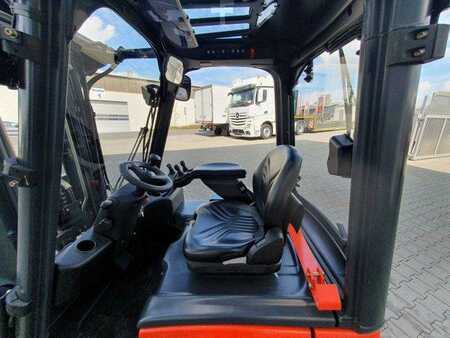 Elektro čtyřkolový VZV 2014  Linde E14 - 01 / 2024 / Duplex: 4.10m! / SS / nur 534h (12)