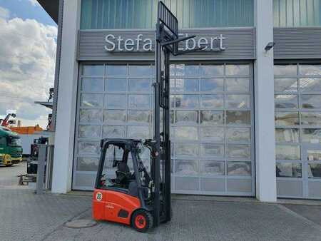 Elektro čtyřkolový VZV 2014  Linde E14 - 01 / 2024 / Duplex: 4.10m! / SS / nur 534h (2)