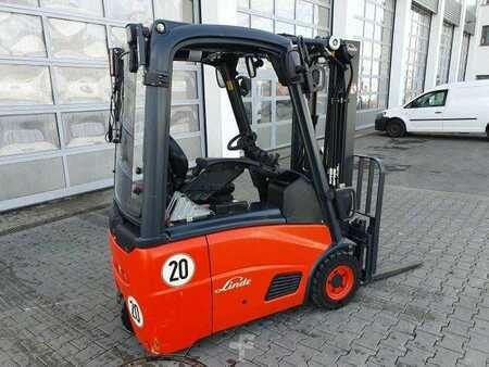 Elektro čtyřkolový VZV 2014  Linde E14 - 01 / 2024 / Duplex: 4.10m! / SS / nur 534h (4)