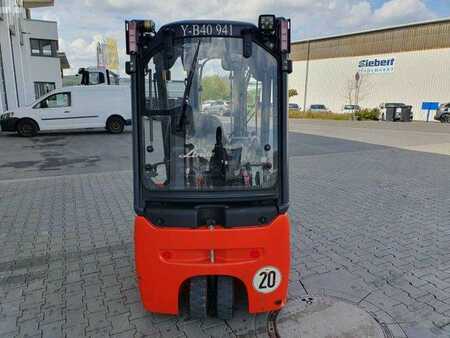 Elektro čtyřkolový VZV 2014  Linde E14 - 01 / 2024 / Duplex: 4.10m! / SS / nur 534h (6)