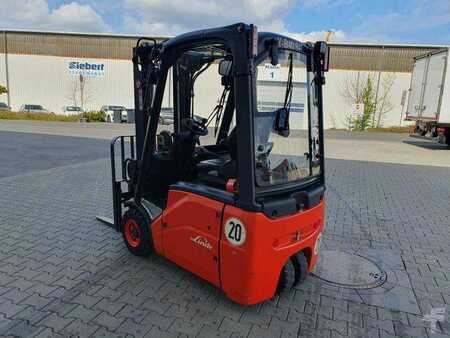 Elektro čtyřkolový VZV 2014  Linde E14 - 01 / 2024 / Duplex: 4.10m! / SS / nur 534h (7)