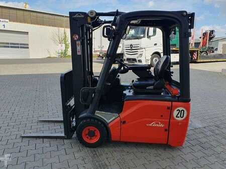 Elektro čtyřkolový VZV 2014  Linde E14 - 01 / 2024 / Duplex: 4.10m! / SS / nur 534h (8)