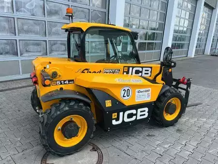 Empilhador telescópico-Fixo 2023  JCB 514-40 / nur 270h / 2023 / Gabel & Schaufel (3)