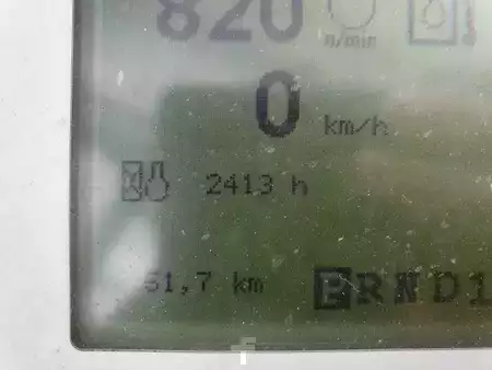 Dieseltrukki 2013  Jungheinrich DFG 680 / 4.500mm / 2.413h / Zinkenverstellgerät (14)