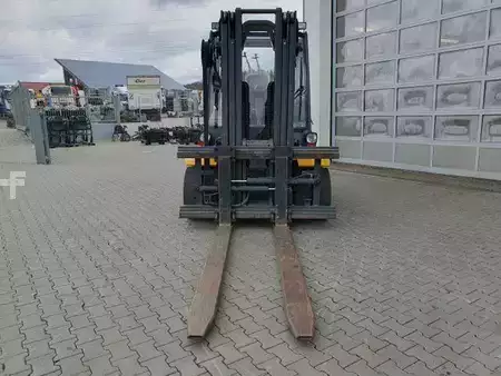 Dieseltrukki 2013  Jungheinrich DFG 680 / 4.500mm / 2.413h / Zinkenverstellgerät (9)