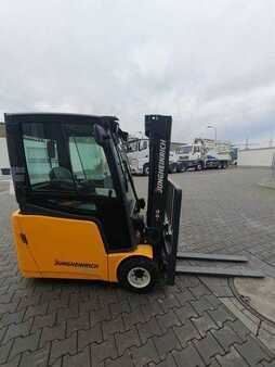 4-wiel elektrische heftrucks 2014  Jungheinrich EFG 218k / Triplex 4.35m / 2014 / nur 69h! (9)