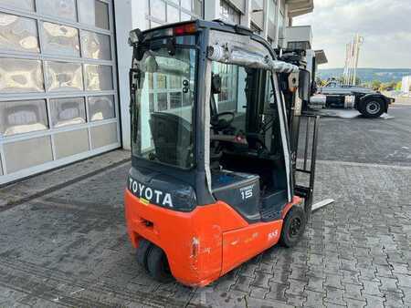 Elektro čtyřkolový VZV 2013  Toyota 8FBET15 / Triplex: 4.30m / nur 1.187h! / SS (4)