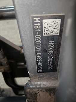 Kompakt gaffeltruck 2012  Linde E20PL-01-386 (5)