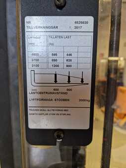 Apilador eléctrico 2017  Toyota SPE120L (6)