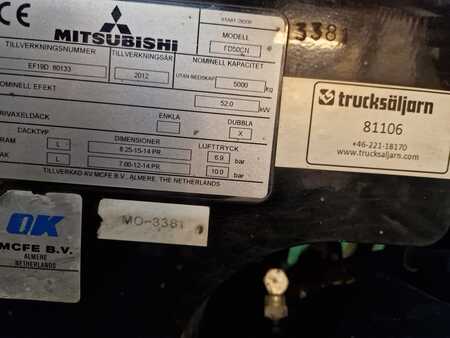 Diesel gaffeltruck 2012  Mitsubishi FD50CN (5) 