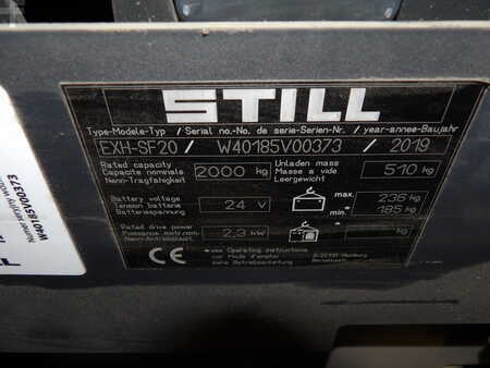Stacker stå på 2019  Still EXHSF20 Li-Ion (5)