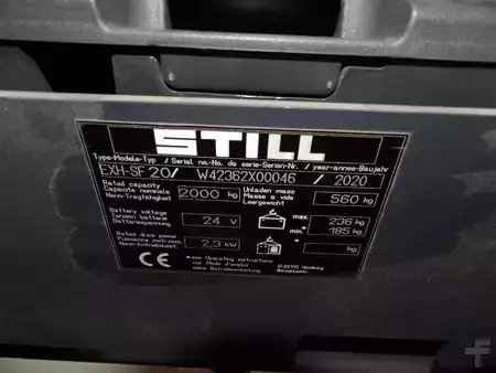 Elektromos emelőkocsik 2020  Still EXHSF20 Li-Ion (6)