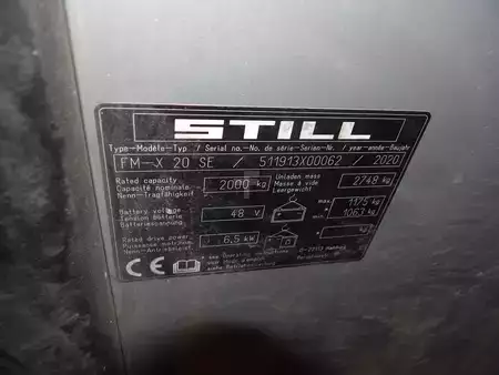Tolóoszlopos targonca 2020  Still FMX20SE (10)