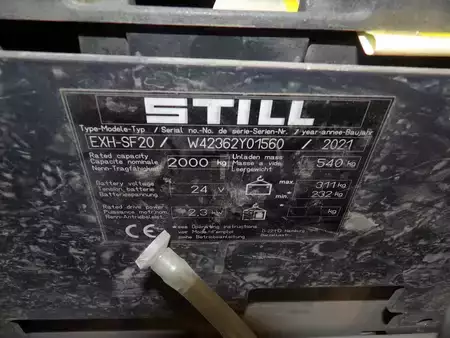 Elektrische palletwagens 2021  Still EXHSF20 (5)