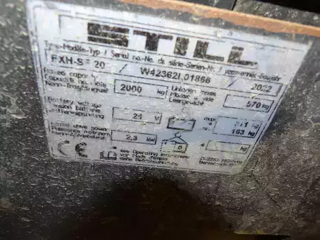 Elektromos emelőkocsik 2022  Still EXHSF20 (5)