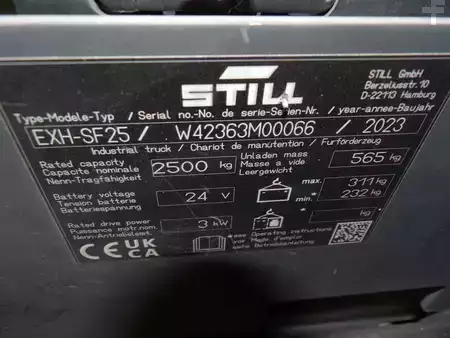 Transpaleta eléctrica 2023  Still EXHSF25 Li-Ion (5)