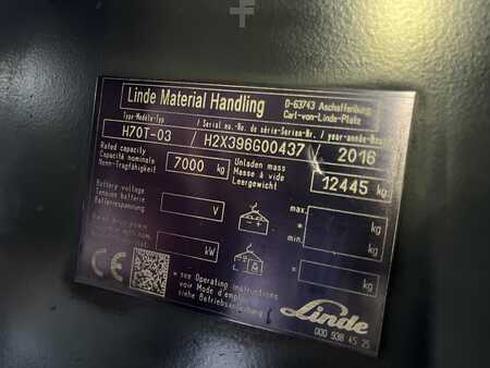 Empilhador a gás 2016  Linde H70T (2)