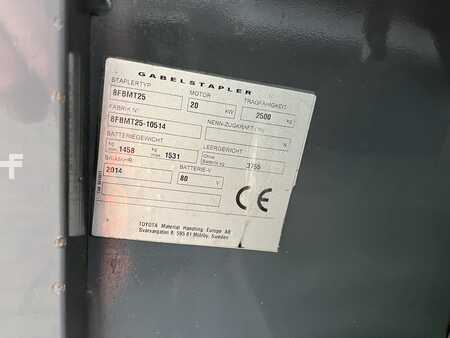 Carrelli elettrici 4 ruote 2015  Toyota 8FBMT25 (3)