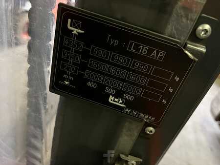 Stacker pedestre 2017  Linde L16 (4)