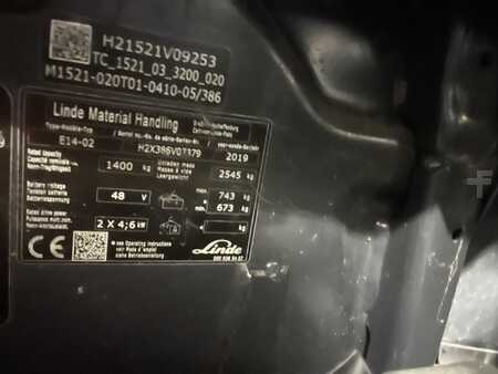 Electric - 3 wheels 2019  Linde E14-02 (4)