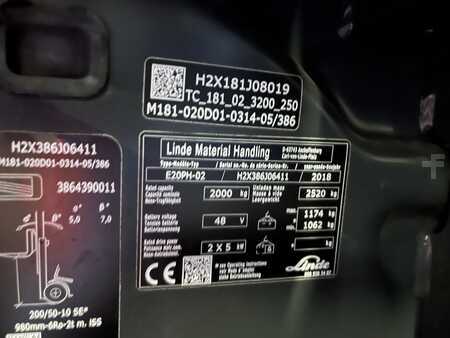 Elektrisk- 4 hjul 2018  Linde E20PH-02 (7)