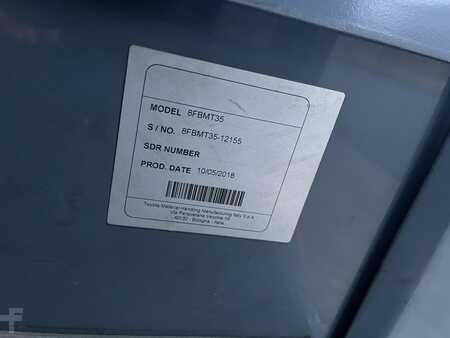 Eléctrica de 4 ruedas 2018  Toyota 8FBMT35 (5)