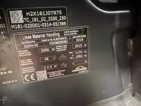 Elektro 4 Rad 2015  Linde E20PH-02 (5)