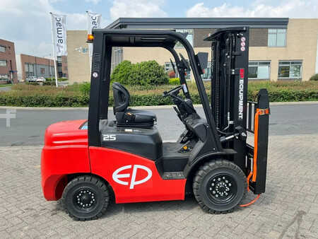 Diesel Forklifts 2025  EP Equipment CPCD25T8 hefhoogte 4,80 meter (6)