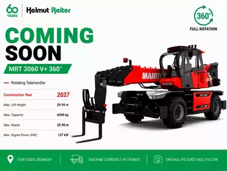 Teleskopstapler-Rotor - Manitou MRT3060 Vision+ (1)