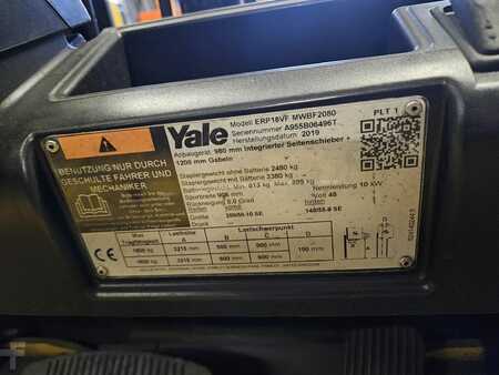 Elektro čtyřkolový VZV 2019  Yale ERP18VF MWB (6)