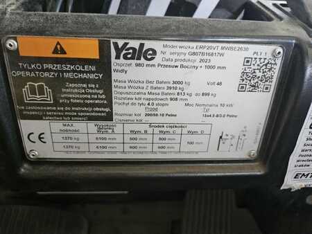 Eléctrica de 3 ruedas 2023  Yale ERP20VT MWB (6)