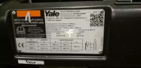 Elektromos 4 kerekű 2022  Yale ERP35VL (5)