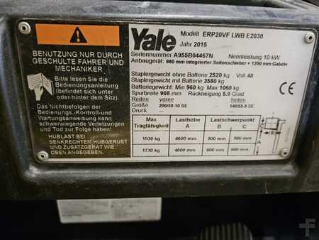 4-wiel elektrische heftrucks 2015  Yale ERP20VF LWB (5)