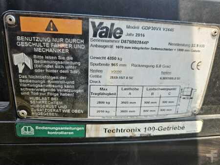 Diesel heftrucks 2016  Yale GDP30VX (8)