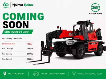 Teleskopstapler-Rotor - Manitou MRT2260 V+ 360° (1)