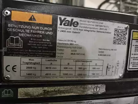 Carretilla elevadora GLP 2021  Yale GLP30VX (5)