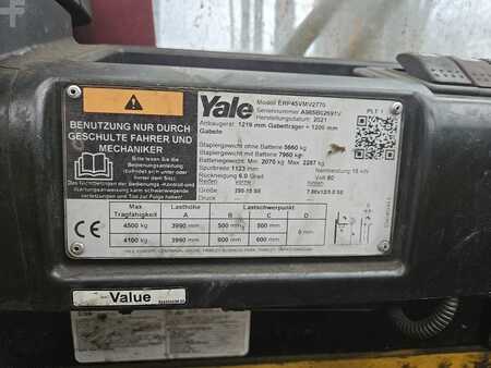 Elektro čtyřkolový VZV 2021  Yale ERP45VM (9)