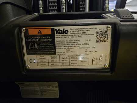 Elektromos 3 kerekű 2022  Yale ERP15VT SWB (9)