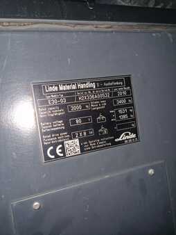 4-wiel elektrische heftrucks 2010  Linde E30-103 (10)