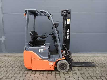 Elektromos 3 kerekű 2019  Toyota 8FBE15T (2)