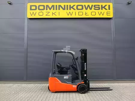 Elektryczne 3-kołowe 2018  Toyota 8FBE20T (1)