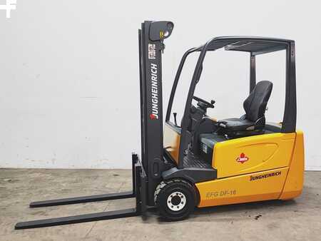 3-wiel elektrische heftrucks 2002  Jungheinrich EFG-DF 16 (14)