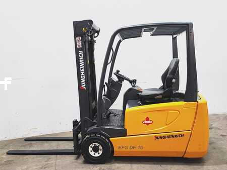 3-wiel elektrische heftrucks 2002  Jungheinrich EFG-DF 16 (4)