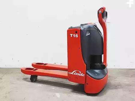 Porta-paletes elétrico 2017  Linde T16 (2)